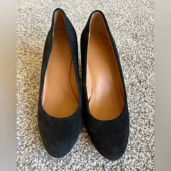 COPY - J Crew Suede Wedges - Picture 1 of 5
